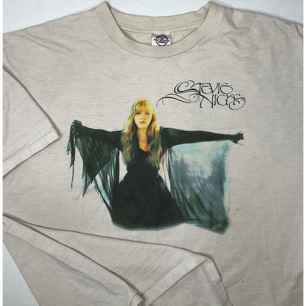 Vintage Stevie Nicks Shirt 2XL Gold Dust Tour 2005 Graphic Tee Concert Y2K - Picture 13 of 13